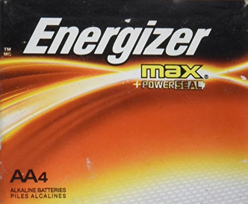 Energizer AA4 energizer max +power seal alkaline batteries- 4 count