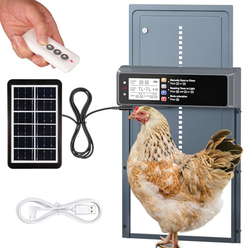 NyPots Solar Coop Door
