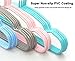 TOPIA HANGER Baby Hangers 20-Pack, Cute Kids Clothes Hangers Non-Slip Rubber Coating Children Clothes Hangers for Closet, Kids Hangers for Coats, Pants and Daily Standard Use (Multi)-CT05C