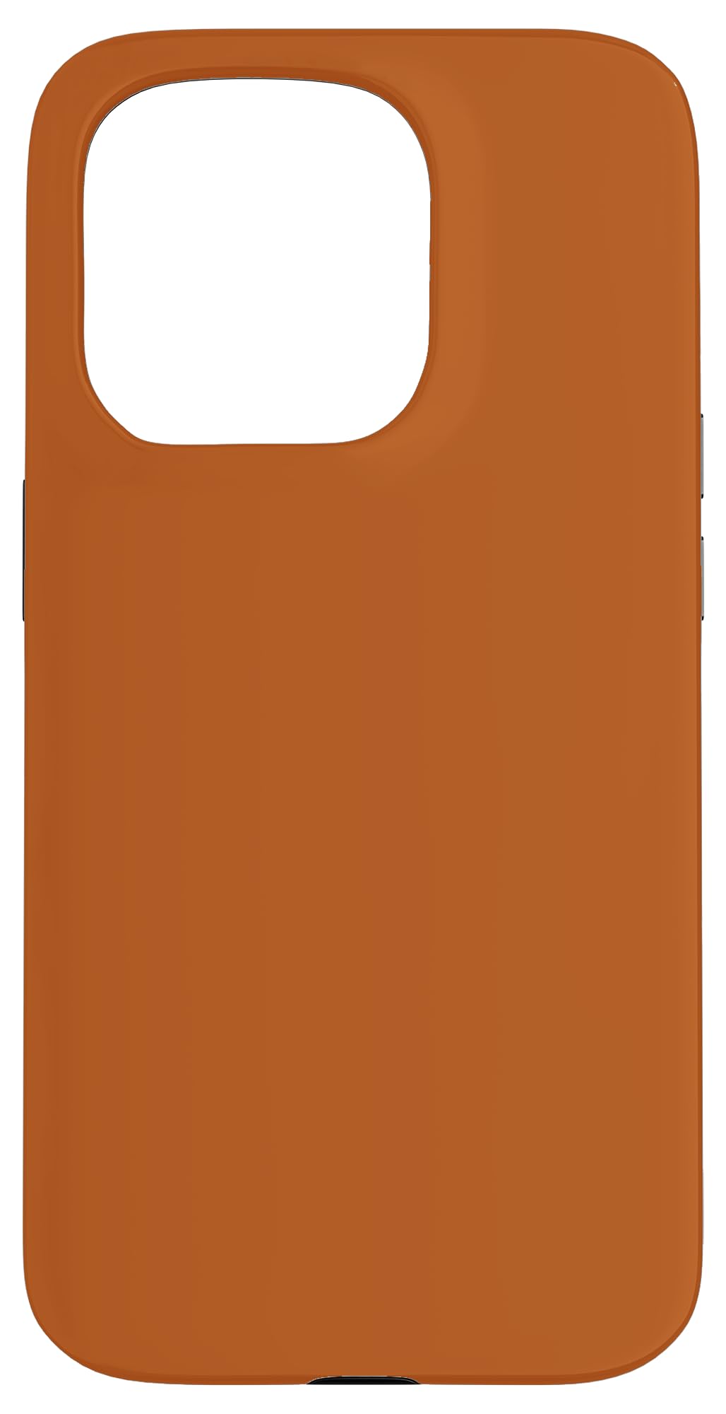 iPhone 15 Pro Matte Burnt Orange Color Case