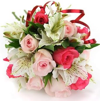 Amazon バレンタイン 誕生日 人気ランキング プレゼント おまかせ ころっピンクブーケ 卒業式 ブーケ バラ 花束 花束 オンライン通販