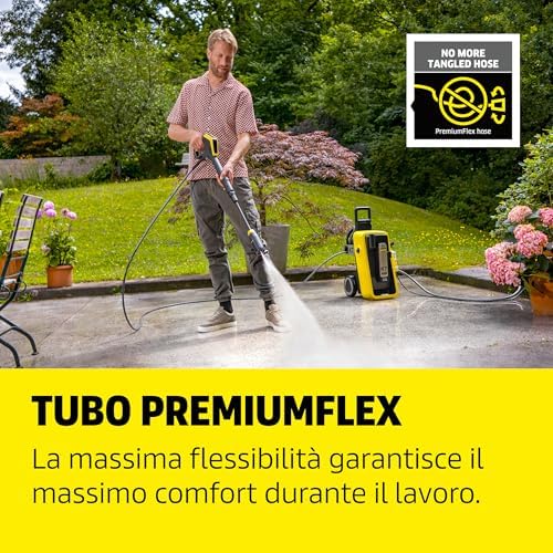 idropulitrice K 7 Comfort Premium Connect, pressione: max 180 bar, portata: 600 l/h, superficie: 60 m²/h, tubo ad alta pressione extra flessibile, avvolgitubo, controllo tramite app