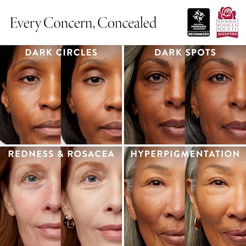 LAURA GELLER NEW YORK Ideal Fix Under Eye Concealer for Mature Skin – 03 Light - Full Coverage, Anti-Aging, Color Correcting – Covers Dark Circles & Blemishes – Hydrating, Crease-Free, Long-Lasting
