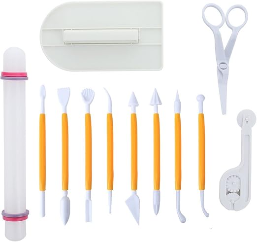 Amazon Com Scivokaval Marshmallow Fondant Cake Decorating Hand