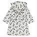 La Redoute Collections Big Boys Dinosaur Print Bathrobe, 3-12 Years Grey Size 3 Years - 37 in.