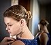 GOZE 13 Piece Ring Hair Donut Bun Maker Set - For Chignon Hair Styles - 3 Buns, 2 Bands, 8 Bobby Pins (Brown)