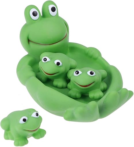 frog bath toy