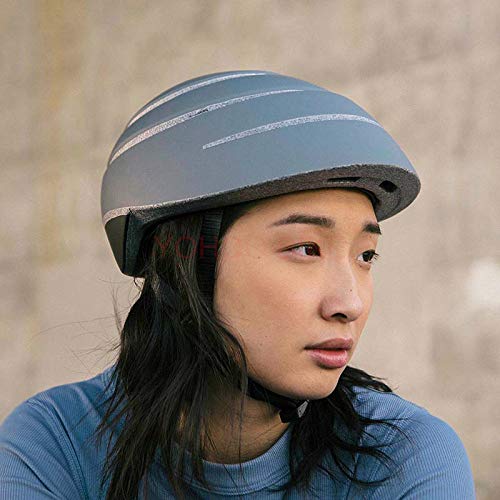 YFFSBBGSDK Bicycle Helmet Ring Helmet Men'S And Women'S Foldable City Riding Helmet City Road Bike Helmet Size M L… - Image 6