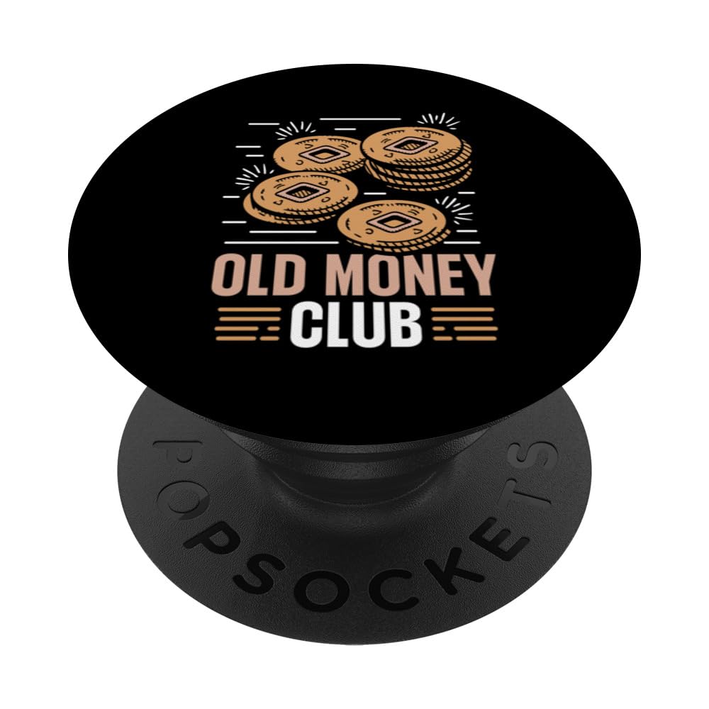 Old Money Club Billionaire Rich Aesthetics Millionaire PopSockets Swappable PopGrip