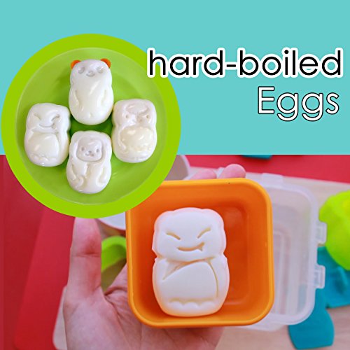 CuteZCute Animal Palz Mini Bento Sandwich Stamping Cutter & Egg Shaper - Thumbnail 6