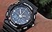 Men's Solar Sport Watch LED/ Quartz Combo Shock and Water Resistant SSW3 by ricco power