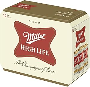 Image of Miller High Life, 12 pk, 12 oz bottles, 4.6% ABV