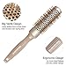 BANGMENG Round Barrel Hair Brush | Nano Thermal Ceramic Ionic Tech | Protect Hair, Enhance Texture, For Curling & Drying (Barrel 1 1/4 inch)