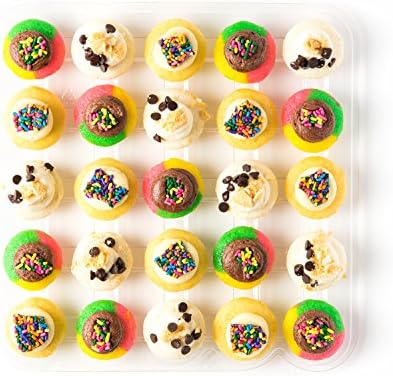 Baked by Melissa Cupcakes Little Italy Collection - Assorted Bite-Size Cupcakes (25 Cupcakes)