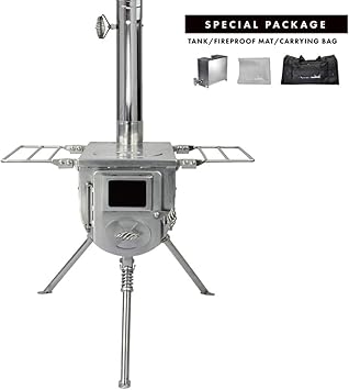 Amazon テンマクデザイン ウッドストーブ M スペシャルパッケージ テンマクデザイン スポーツ アウトドア