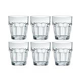 Bormioli Rocco 517530 Rock Bar Rocks Glass 9 Ounce 6 Pack