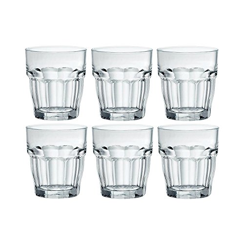 Bormioli Rocco 517530 Rock Bar Rocks Glass 9 Ounce 6 Pack