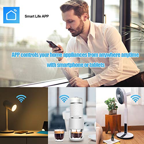 Enchufe-Inteligente-WiFi-Inalmbrico-2-Pack-Bawoo-Smart-Socket-Interruptor-APP-Control-Remoto-y-Temporizador-Programador-Wi-Fi-Plug-con-Puerto-USB-Compatibles-con-IOS-y-Android-Amazon-Alexa