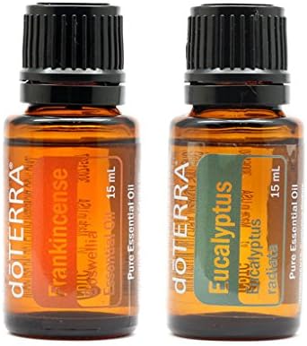 doTERRA Essential Oil New Package (100% authentic) - doTERRA Frankincense 15ml and doTERRA Eucalyptus 15ml +