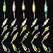 Krazywolf 25 Pieces Glow in Dark Ice Fishing Jig Kit