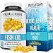 NURTURITION Fish Oil - 2000mg Omega 3 - Triple Purified with 800mg EPA- 600mg DHA - Helps to Get Better Focus - Formulated to Support Your Blood/Heart Health -180 Softgels primary