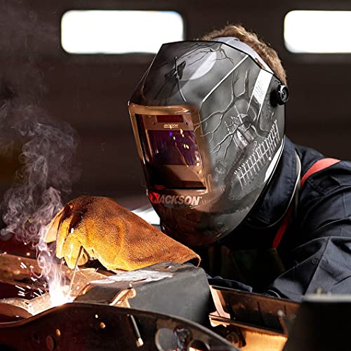 Jackson Safety Premium Auto Darkening Welding Helmet 3/10 Shade Range