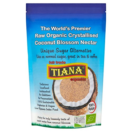 TIANA Premium Organic Crystallised Raw Coconut Nectar 250g