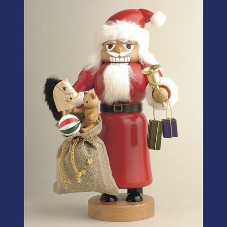 KWO Father Christmas Nut Biters Erzgebirge 33 cm