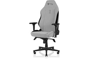 Secretlab Titan Evo Lite in Cookies & Cream SoftWeave Gaming Chair - Reclining - Ergonomic & Heavy Duty Computer Chair with 4D Armrests & Lumbar Support - Light Grey