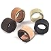 Deoot 5 Pieces Magic Bun Maker Hair Donut Bun Make for Women Girls Making Hair Styling Disk,5 Colors