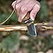 TANGRAM Folding Pocket Knife ACUTO440 Tanto Sharp Blade Liner Lock Brown G10 Handle Flipper Knife,Kim Ning Rumble TG4001A2
