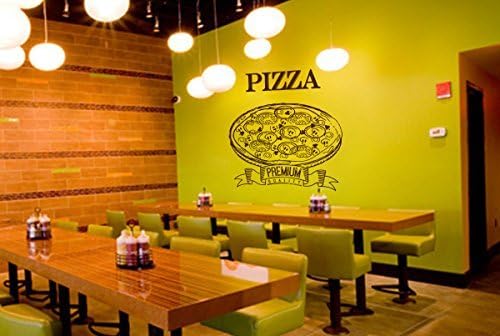 ik1035 Wall Decal Sticker pizza Pizzeria Italian Restaurant Pizzeria Italy