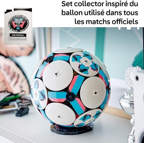 Editions Le Ballon de Foot - Jouet Football - Maquette de Balle - Décoration 3D avec Stade Miniature Interactif - Cadeau d'anniversaire pour Garçon, Fille dès 10 Ans & Fan de Sport Adulte 43019 — photo 3 sur 8