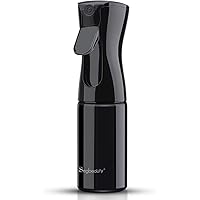 Hair Spray Bottle, Segbeauty 5.4oz Continuous Fine Mist Sprayer, 160ml Barber Spray Bottle, Refillable Salon Spray Hair…