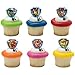 DecoPac Paw Patrol Ruff Ruff Rescue Cupcake Rings, Pack of 24 Assorted Rings