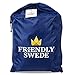 The Friendly Swede Waterproof Backpack Dry Bag 33L, Ergonomic Hiking Rucksack