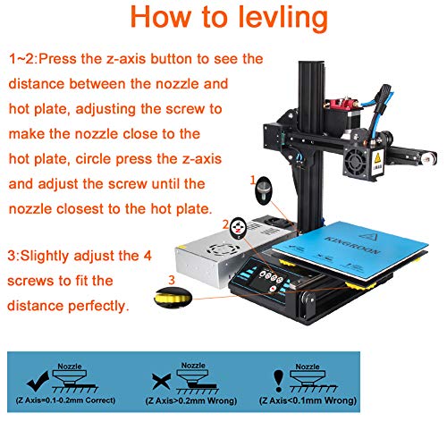 2 Kingroon+Aluminum+Preloaded+Printable+180x180x180mm