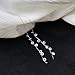 OwMell 925 Sterling Silver Tassel Drop Earrings Long CZ Droplet Dangle Threader Earrings for Women