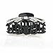 Women Elegant Butterfly Diamond Hair Clip Claw Big Large Hair Accessories Side-knotted Clip