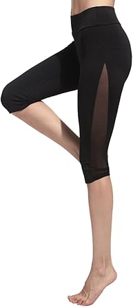mesh panel workout leggings