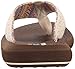 Skechers Cali Women's Asana Flip Flop,Natural,8 M US