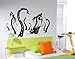 Pirateship Attacked by the Kracken Wall Decal Sticker - Black, 24