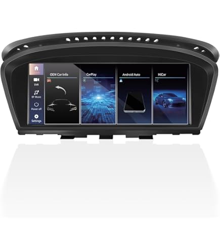  CICシステム搭載車向けのCarPlay / Android Auto Amazon.com: Car Stereo for BMW 3/5 Series CIC System Touchscreen