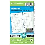 Day-Timer Dated Two Page-per-Month Organizer Refill, January-December, 3-3/4 x 6-3/4, 2016 87129-1601 (DMi EA