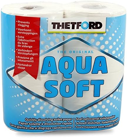 Thetford Aqua Soft Toilet Paper Ideal for Camping Toilets