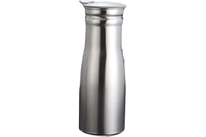 Generic Stainless Steel Water Jug Fridge Lemon Kettle Cold Water Tea Kettle Cold Coffee Kettle for Hot and Cold Restaurant BB