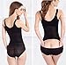 Movingtime Women's Waist Trainer Cincher Shaper Corset Briefer Slimming Shapewear Bodysuit (XL, Black)