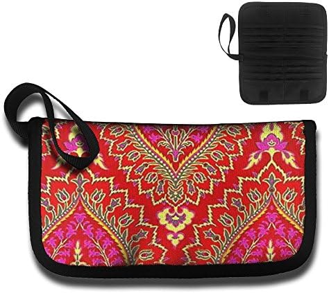 Fancy Egyptian Traditional Red Baseball Business Card Credit Card Holder For Women\man Organizer