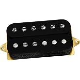 DiMarzio Super PAF Ceramic Humbucker Pickup - Black, Standard-spaced