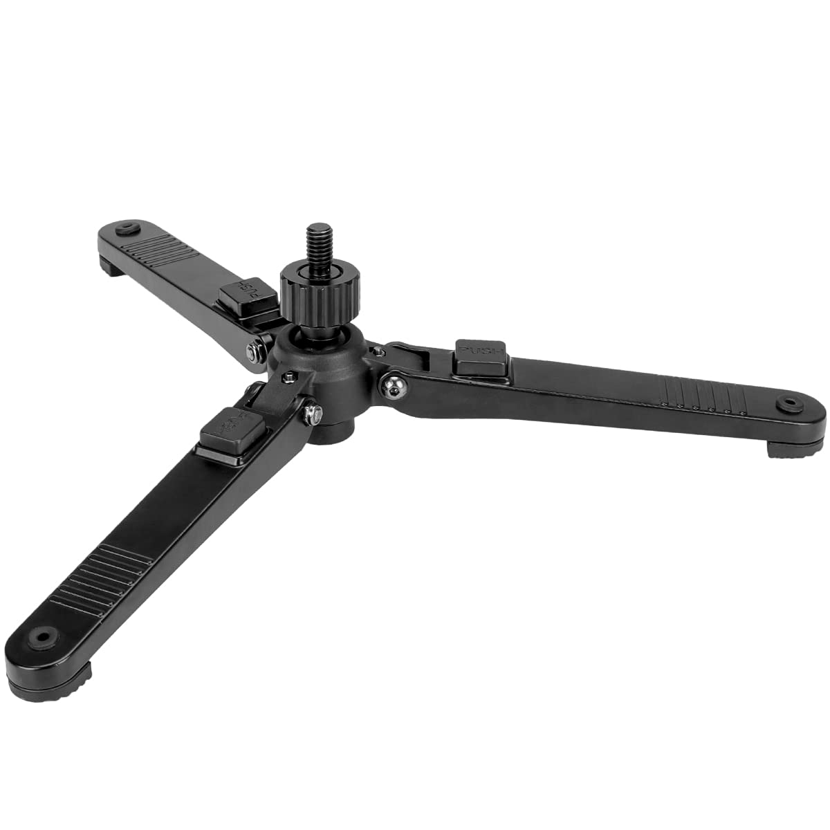 Koolehaoda Monopod Stand Base Three Feet Support Stand with 3/8" Screw for Monopods Ballhead- (KM3)
